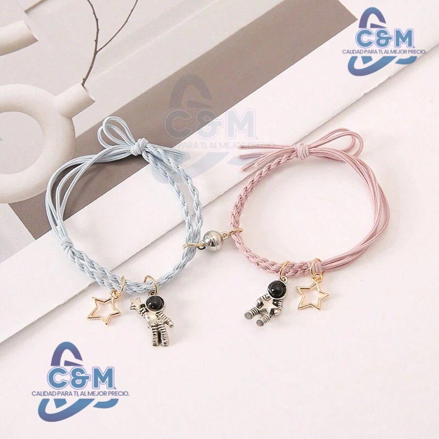 Pulseras Astronauta Color Pastel P60